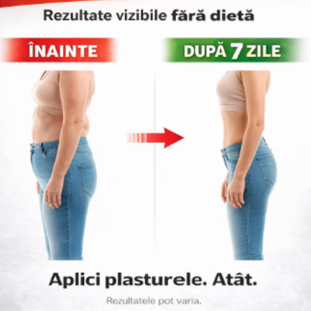 Transformare Corporală O Lună – 30 Plasturi | Pachet Promo Intensiv