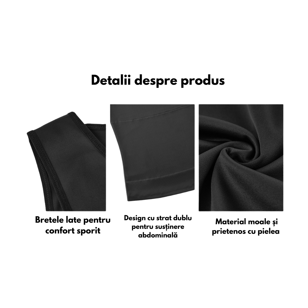 Maiou Modelator One Size – Ascunde Burta, Conturează Silueta, Confortabil și Discret