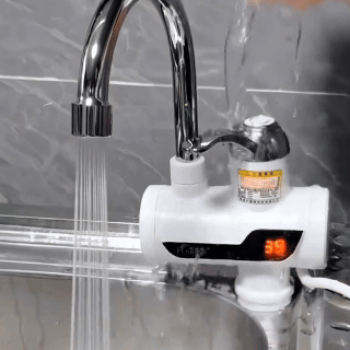 Robinet Electric Inteligent – Apă Caldă Imediat, Economie la Facturi