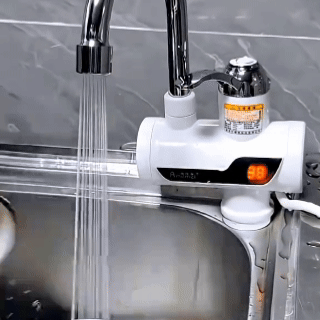 Robinet Electric Inteligent – Apă Caldă Imediat, Economie la Facturi