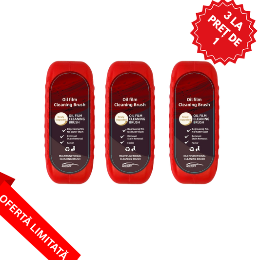 Pachet Promo: Set 3 Perii Auto Anti Abur– Adio Parbriz Murdar, Vizibilitate Clară Zi și Noapte -