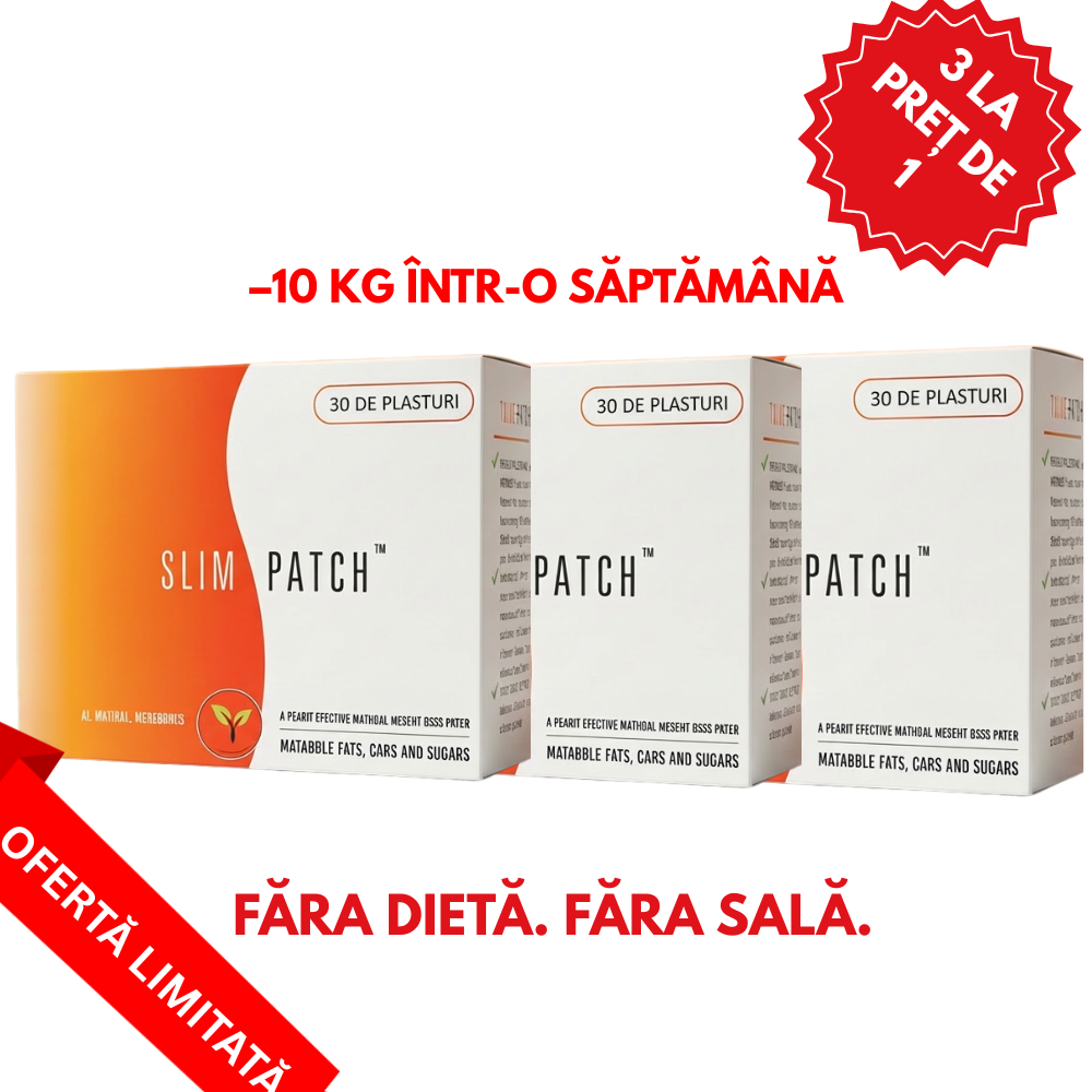 Transformare Corporală 3 Luni – 90 Plasturi | Pachet Promo Intensiv