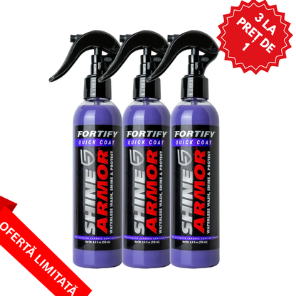 Pachet Promo: 3 Polish Auto Ceramic la preț de 1 – Luciu care rezistă Mare Oferta