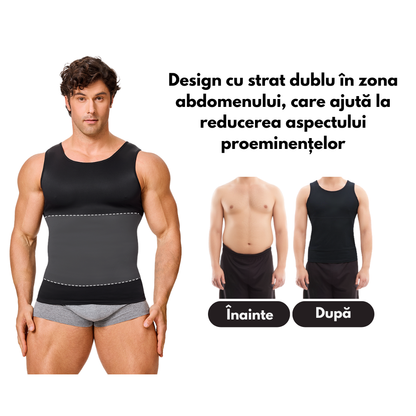 Maiou Modelator One Size – Ascunde Burta, Conturează Silueta, Confortabil și Discret