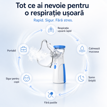 Aerosol pentru Copii și Adulți – Soluție eficientă pentru respirație
