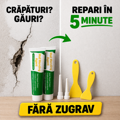 Nu Mai Chema Zugravul — Repari Pereții în 5 Minute  1+1 GRATIS