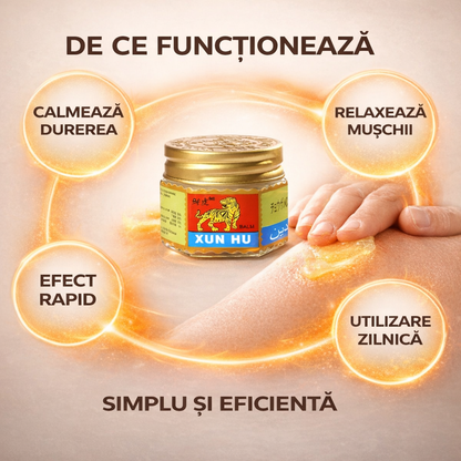 Scapă de Dureri Musculare și Articulare — Balsam Puterea Tigrului cu Efect Rapid (2+1 GRATIS)