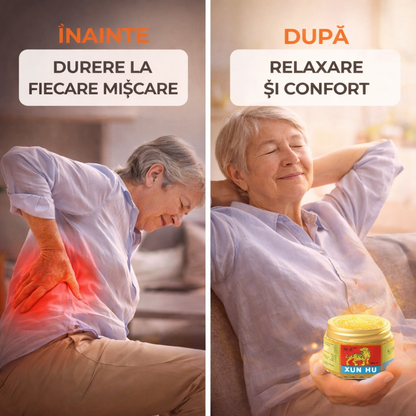 Scapă de Dureri Musculare și Articulare — Balsam Puterea Tigrului cu Efect Rapid (2+1 GRATIS)