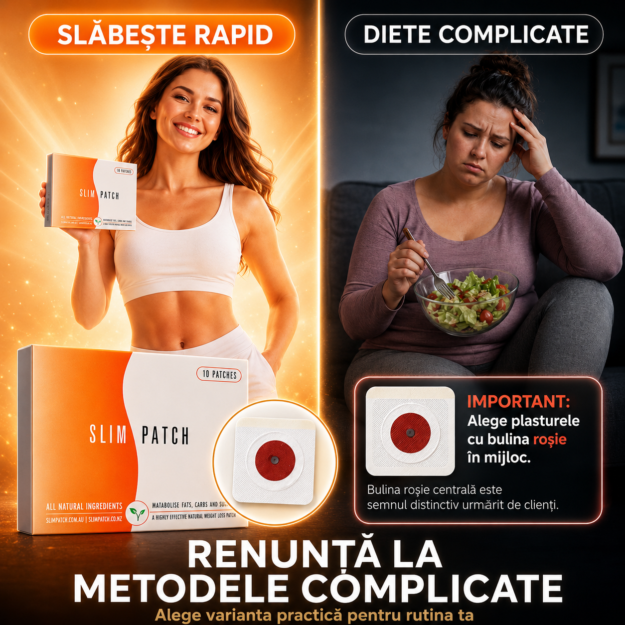 Transformare Corporală o lună – 10 Plasturi | Pachet Promo Intensiv