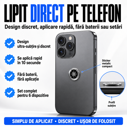 🛡️ Scut Anti-Radiații – Protecție Telefon, Tabletă, Laptop | Set 6 Bucăți