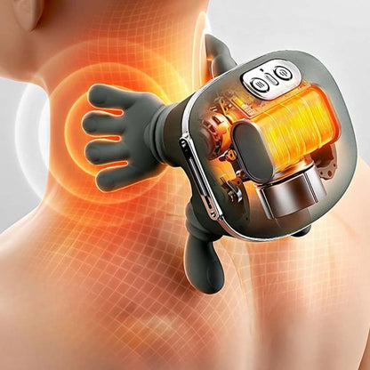 Aparat de masaj profund pentru gât, umeri și spate – masaj real, zilnic