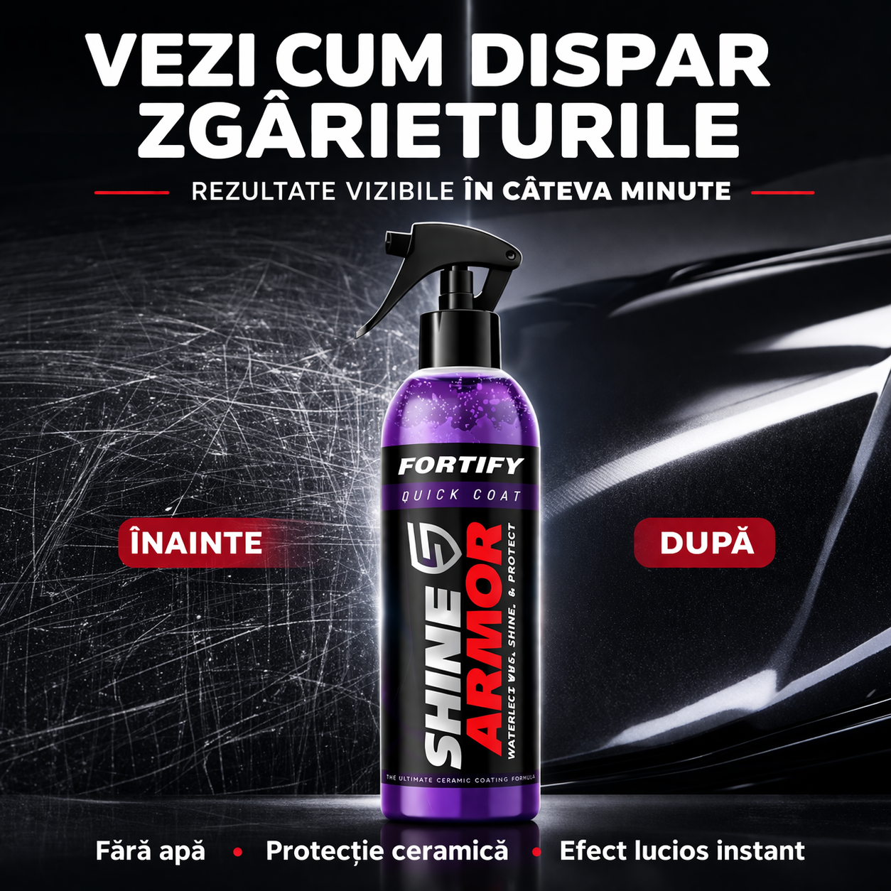 Polish Ceramic Auto – Scapă de Zgârieturi Fără Polish Scump