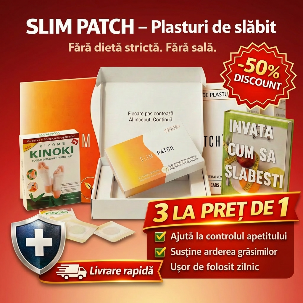 Transformare Corporală 3 Luni – 90 Plasturi | Pachet Promo Intensiv