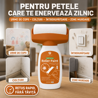 Trafalet cu Rezervor Integrat – Pentru Pete și Retușuri pe Pereți