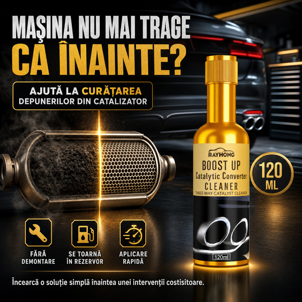 Lichid Curățare DPF & Catalizator 120 ml – Ajută la Reducerea Depunerilor, Fumului și Pierderii de Putere