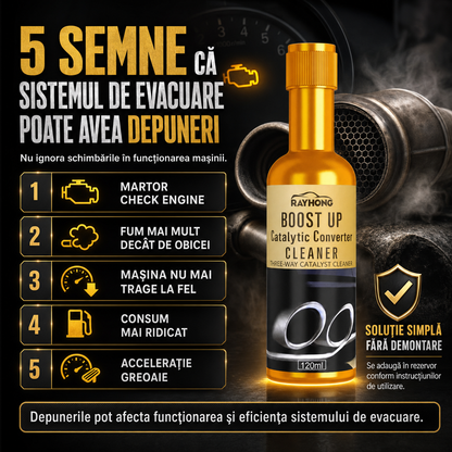 Lichid Curățare DPF & Catalizator 120 ml – Ajută la Reducerea Depunerilor, Fumului și Pierderii de Putere